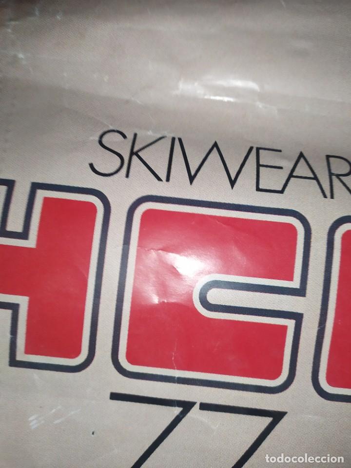 Coleccionismo deportivo: CARTEL SKIWEAR HCC - Foto 10