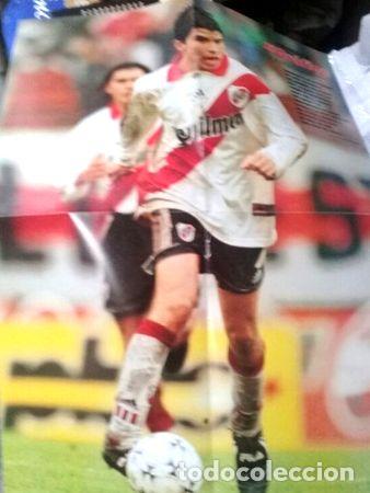 Coleccionismo deportivo: poster javier saviola - Foto 1