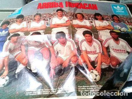 Coleccionismo deportivo: poster arriba huracan - Foto 1
