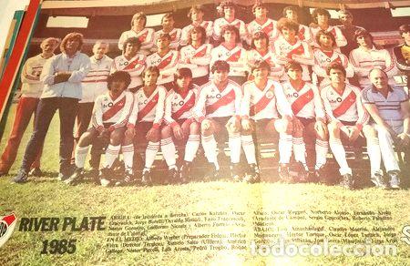 Coleccionismo deportivo: poster river 1985 - Foto 1