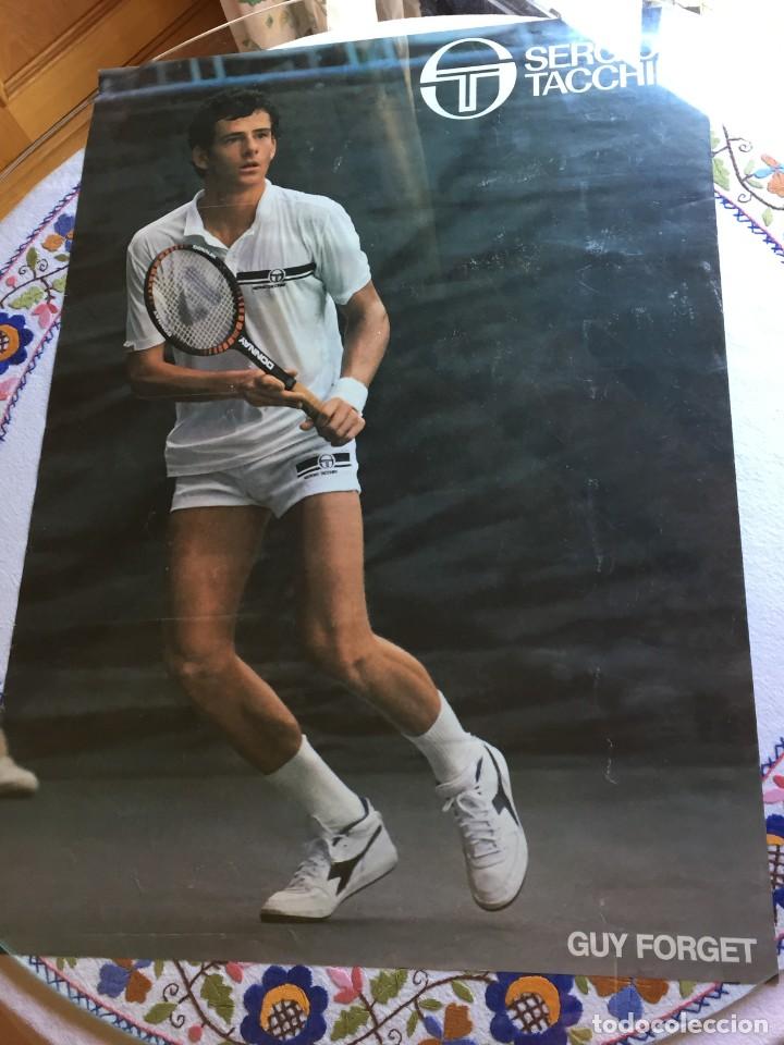 Coleccionismo deportivo: Guy Forget Poster 48 x 67 cm. - Foto 1