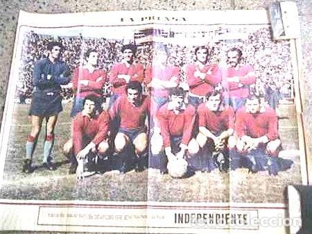 Coleccionismo deportivo: independiente poster de la prensa - Foto 1