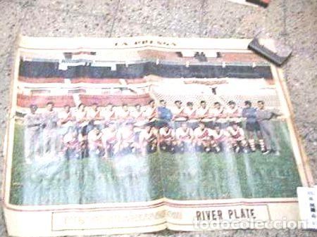 Coleccionismo deportivo: river plate poster de la prensa - Foto 1