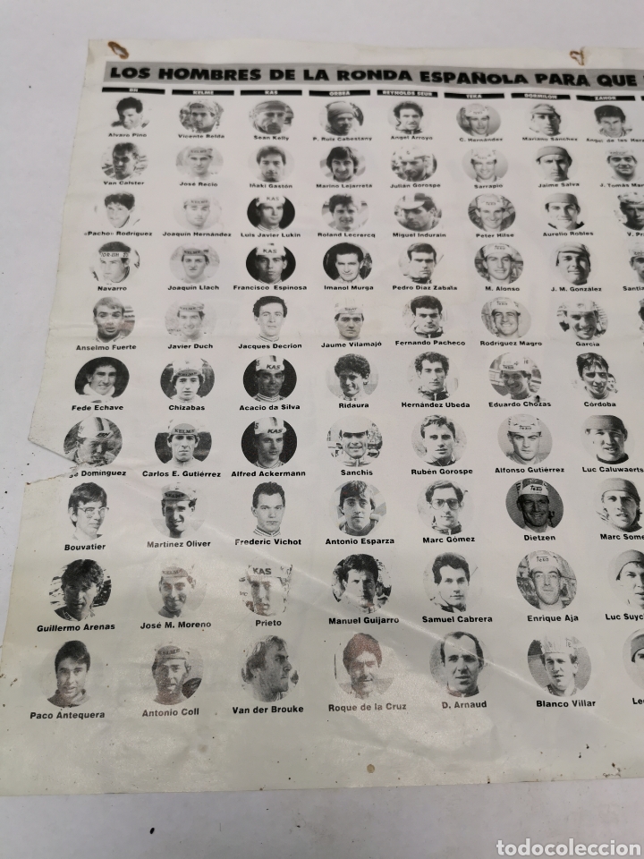 Coleccionismo deportivo: P&oacute;ster doble y 2 caras - Foto 5