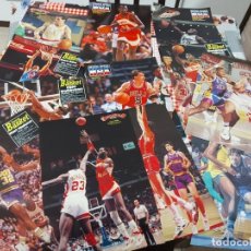 Coleccionismo deportivo: ESPECIAL LOTE POSTER BALONCESTO NBA, ETC ASÍ COMO COLECCIÓN REVISTAS FINALES 80 Y 90. OFERTA SEPTIEM. Lote 324544273