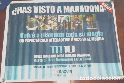 Coleccionismo deportivo: maradona posterafiche - Foto 1