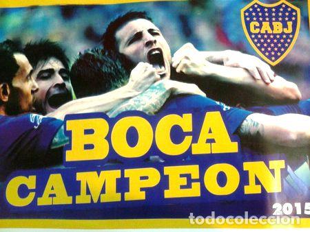 Coleccionismo deportivo: afiche boca juniors campeon 2015 - Foto 1