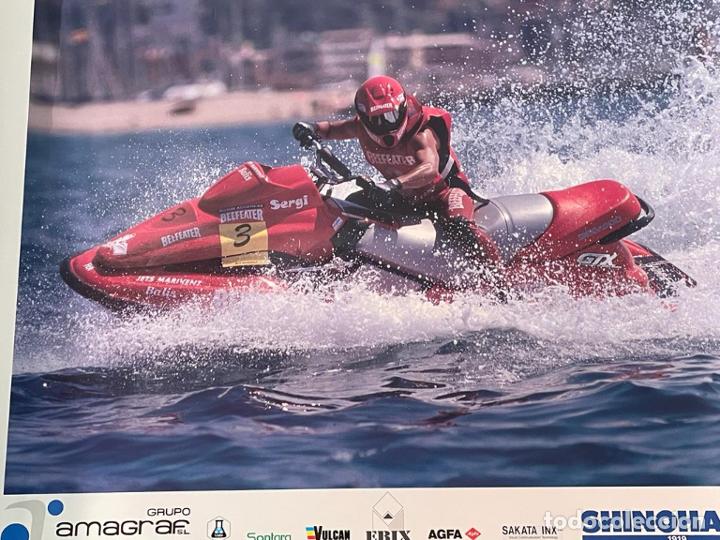 Coleccionismo deportivo: POSTER MOTO ACUATICA - Foto 2