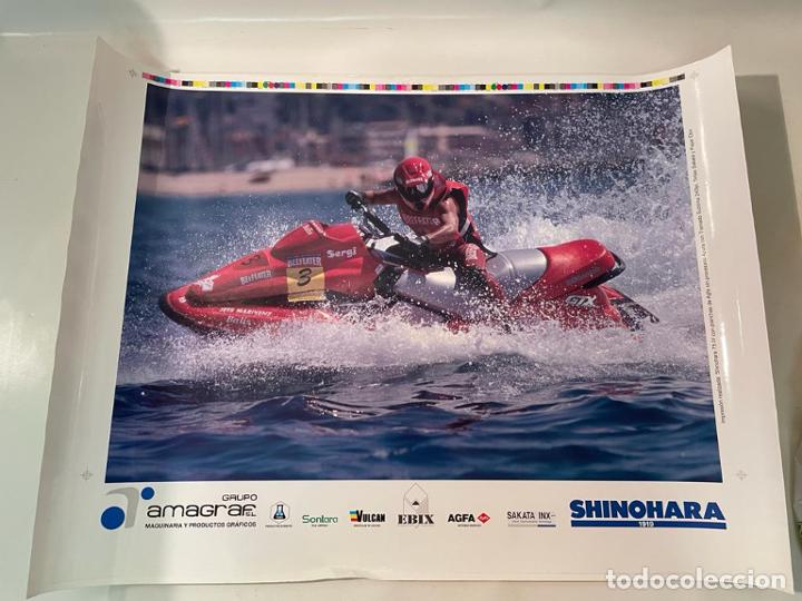 Coleccionismo deportivo: POSTER MOTO ACUATICA - Foto 1
