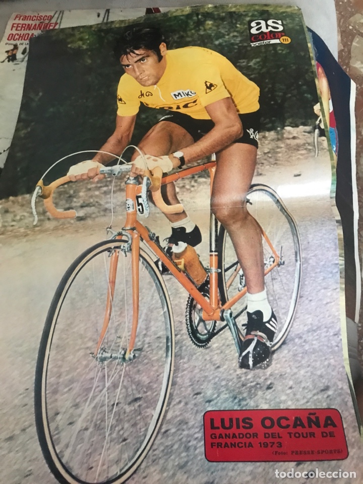 Coleccionismo deportivo: Lote de p&oacute;ster as color - Foto 2