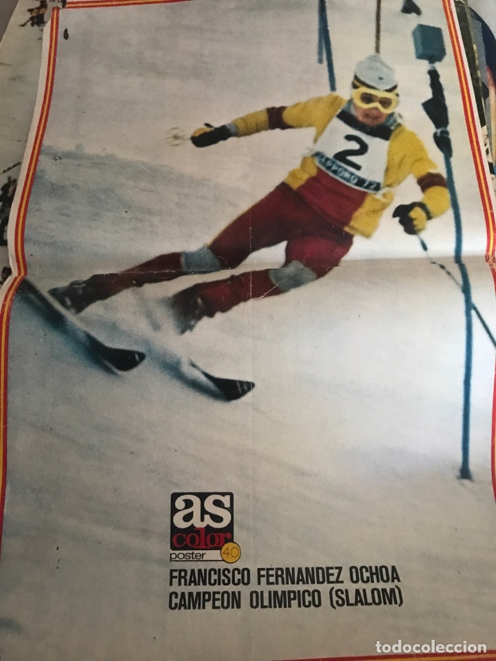 Coleccionismo deportivo: Lote de p&oacute;ster as color - Foto 1