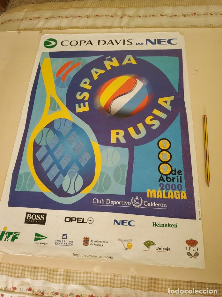 Coleccionismo deportivo: Copa Davis Espa&ntilde;a Rusia Malaga 2000 - Foto 1