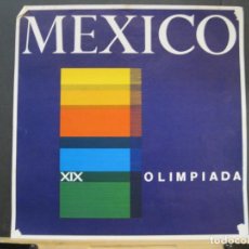Coleccionismo deportivo: MEXICO 68-JUEGOS OLIMPICOS-MEXICO 1968-CARTEL-VER FOTOS-(V-23.843). Lote 375072989