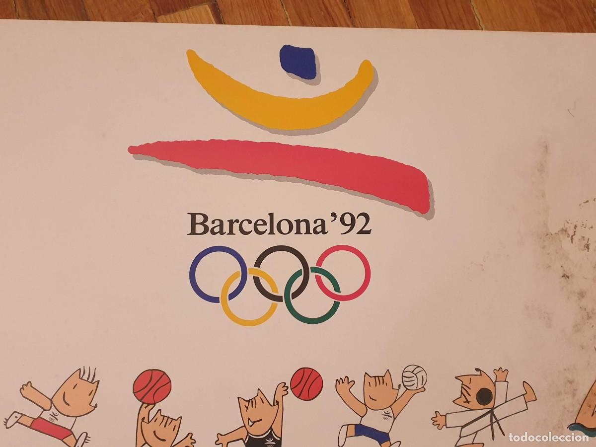 Coleccionismo deportivo: Lote Posters Barcelona 92 - Foto 1