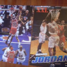 Coleccionismo deportivo: MICHAEL JORDAN DOS FABULOSOS POSTER NBA FINAL 1997 AMERICAN BASKET MUY RAROS NUEVOS