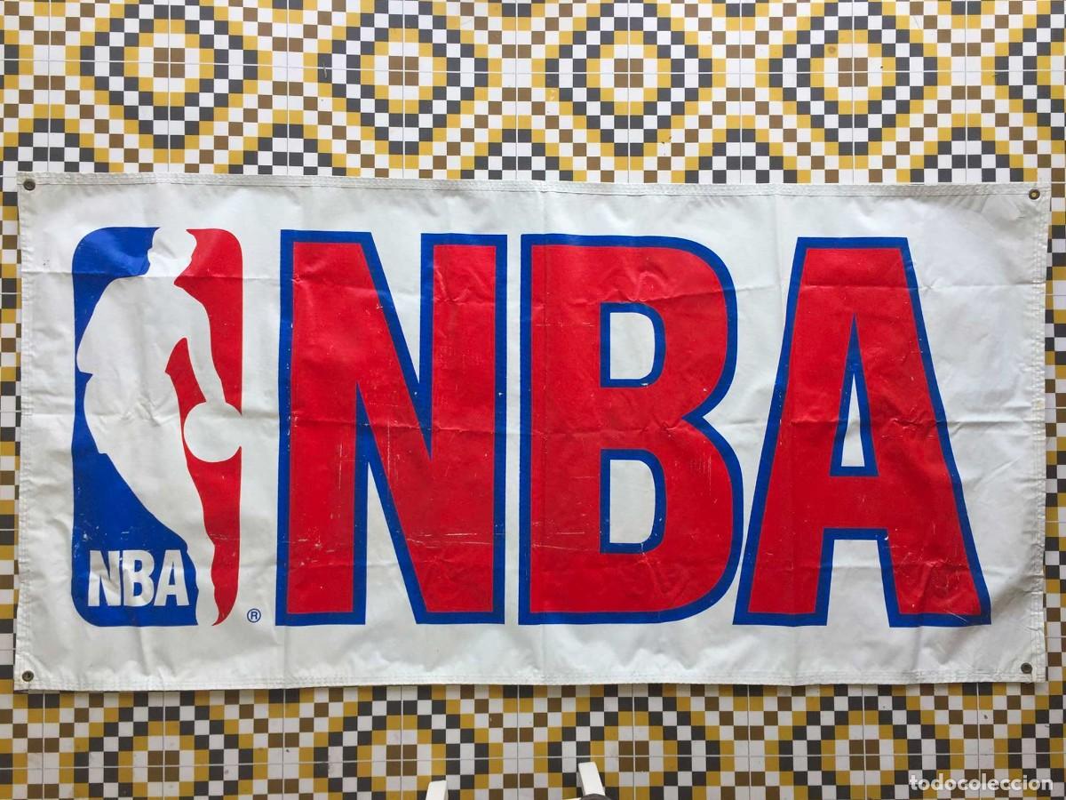 Coleccionismo deportivo: Lona NBA - Foto 1
