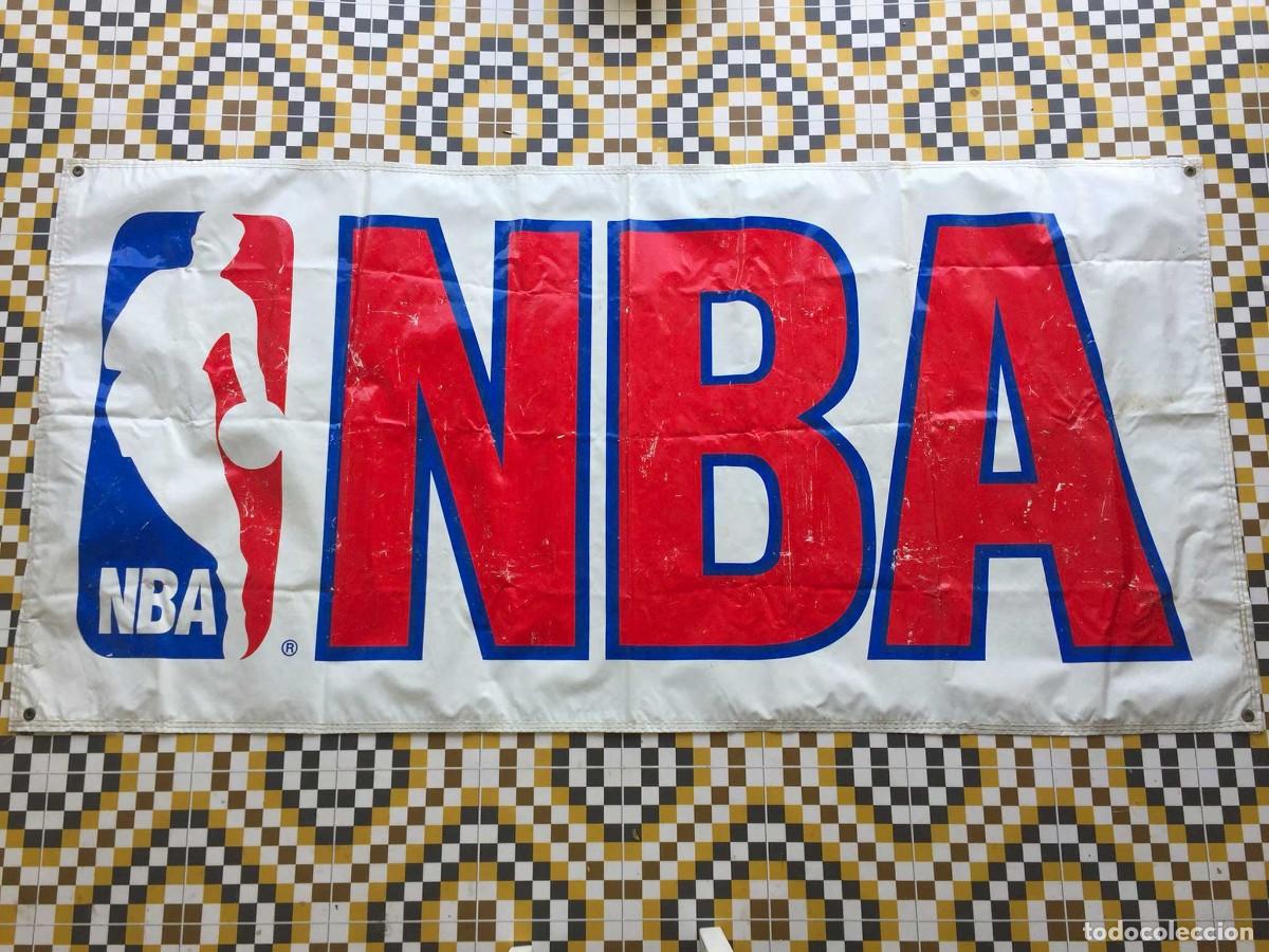 Coleccionismo deportivo: Lona NBA - Foto 2