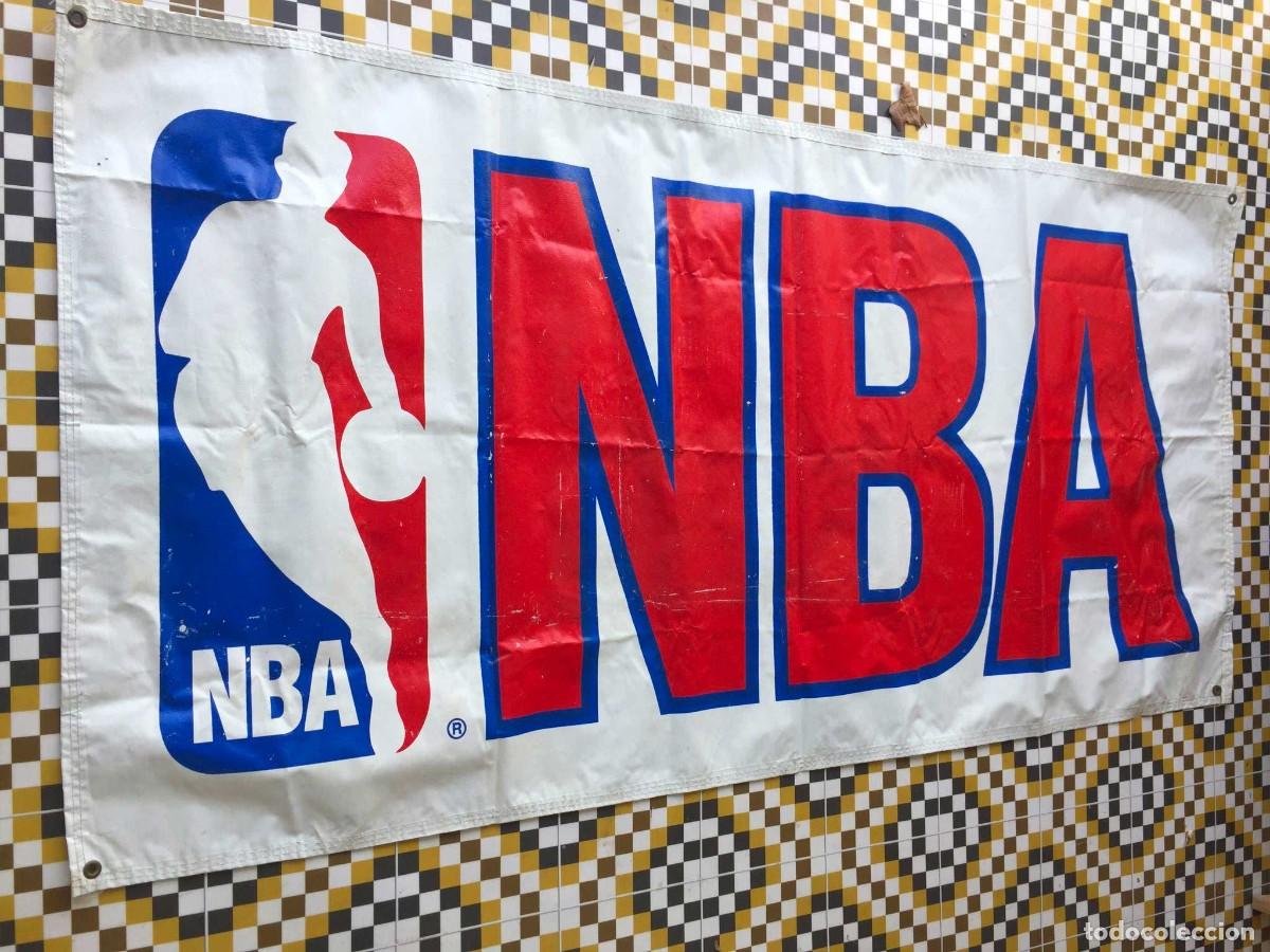 Coleccionismo deportivo: Lona NBA - Foto 4