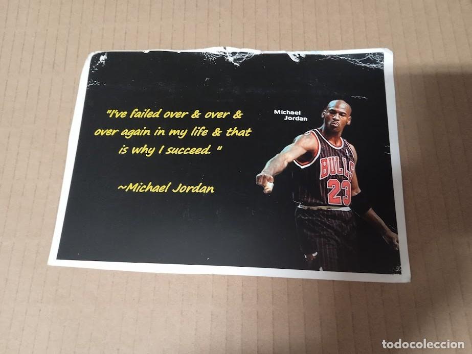 Coleccionismo deportivo: POSTAL MICHAEL JORDAN BALONCESTO - Foto 1