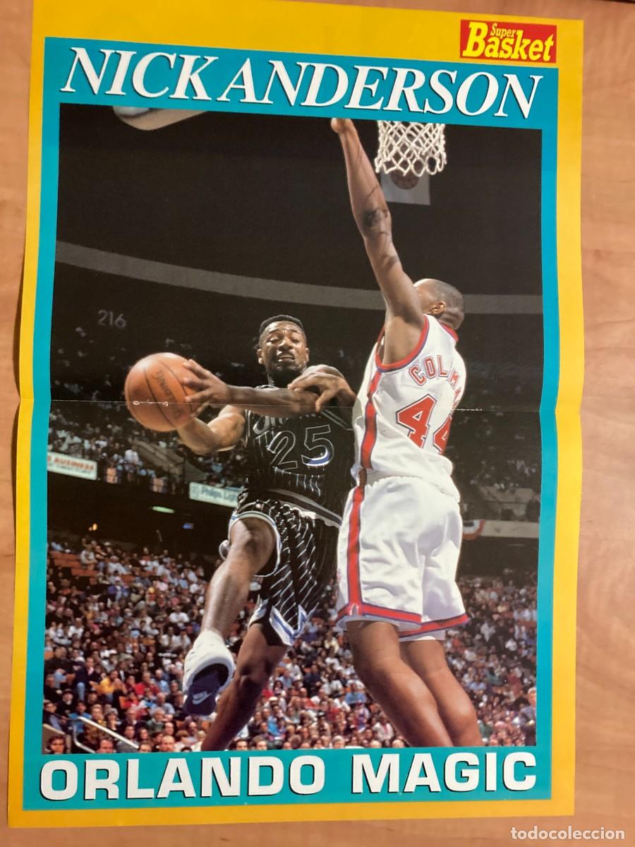 Coleccionismo deportivo: POSTER NBA NICK ANDERSON - Foto 1