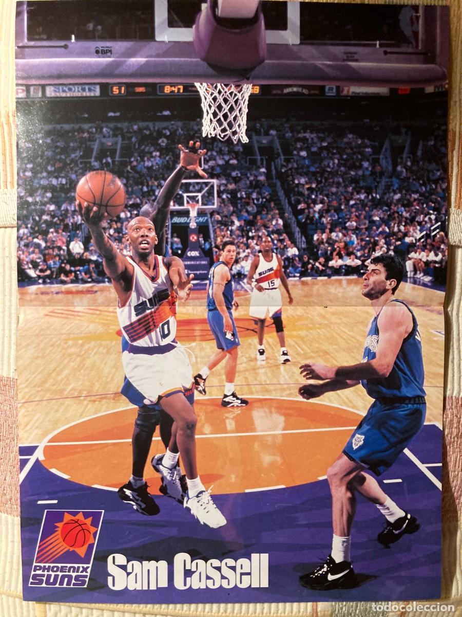 Coleccionismo deportivo: POSTER NBA SAM CASSELL - Foto 1