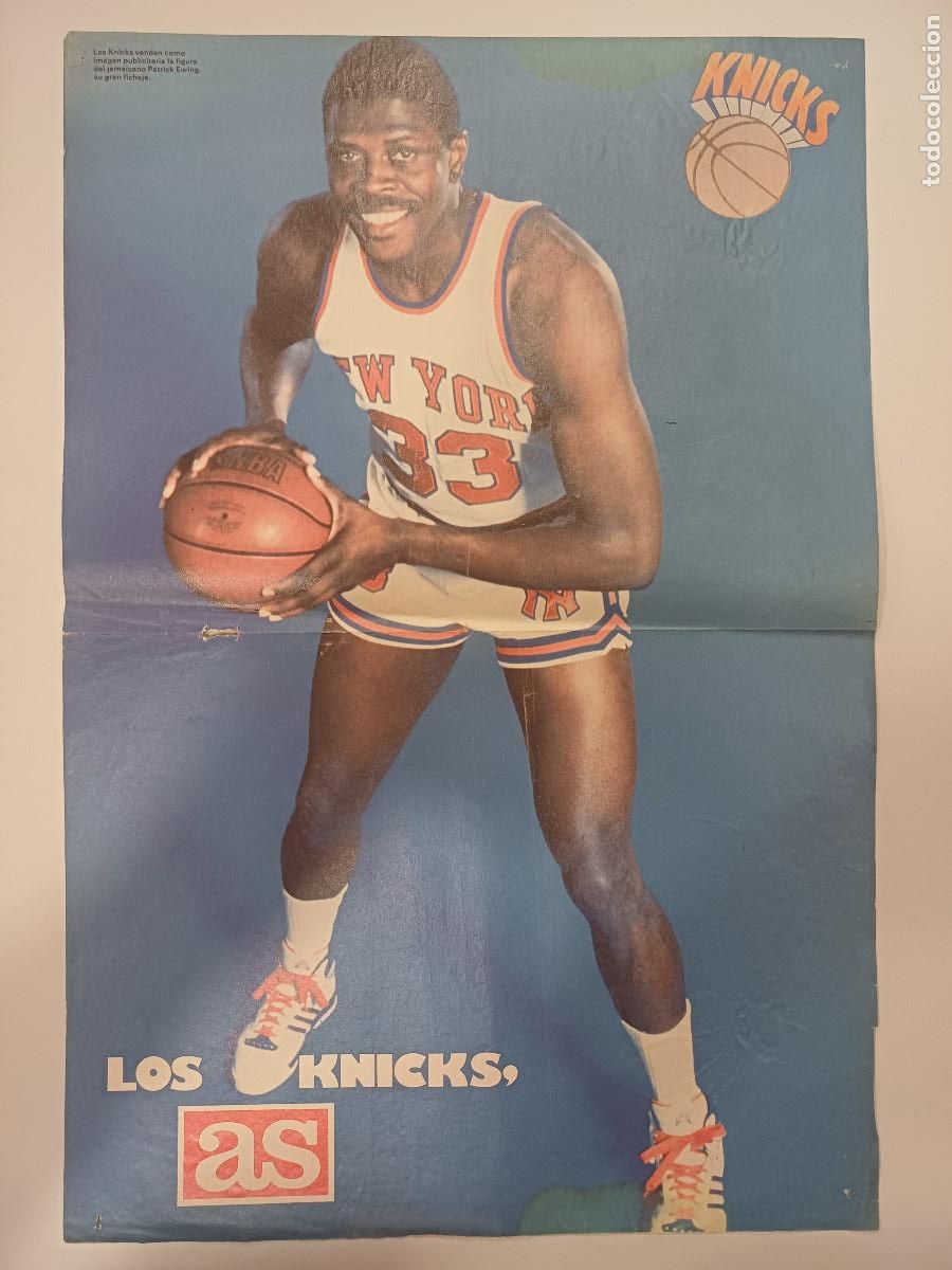 Coleccionismo deportivo: POSTER BALONCESTO/LOS KNICKS/NBA. - Foto 1
