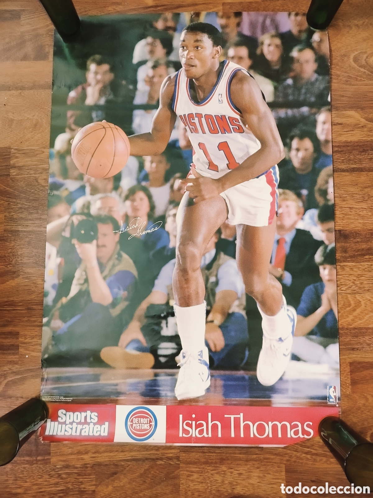 Coleccionismo deportivo: P&oacute;ster Isaiah Thomas - Foto 1