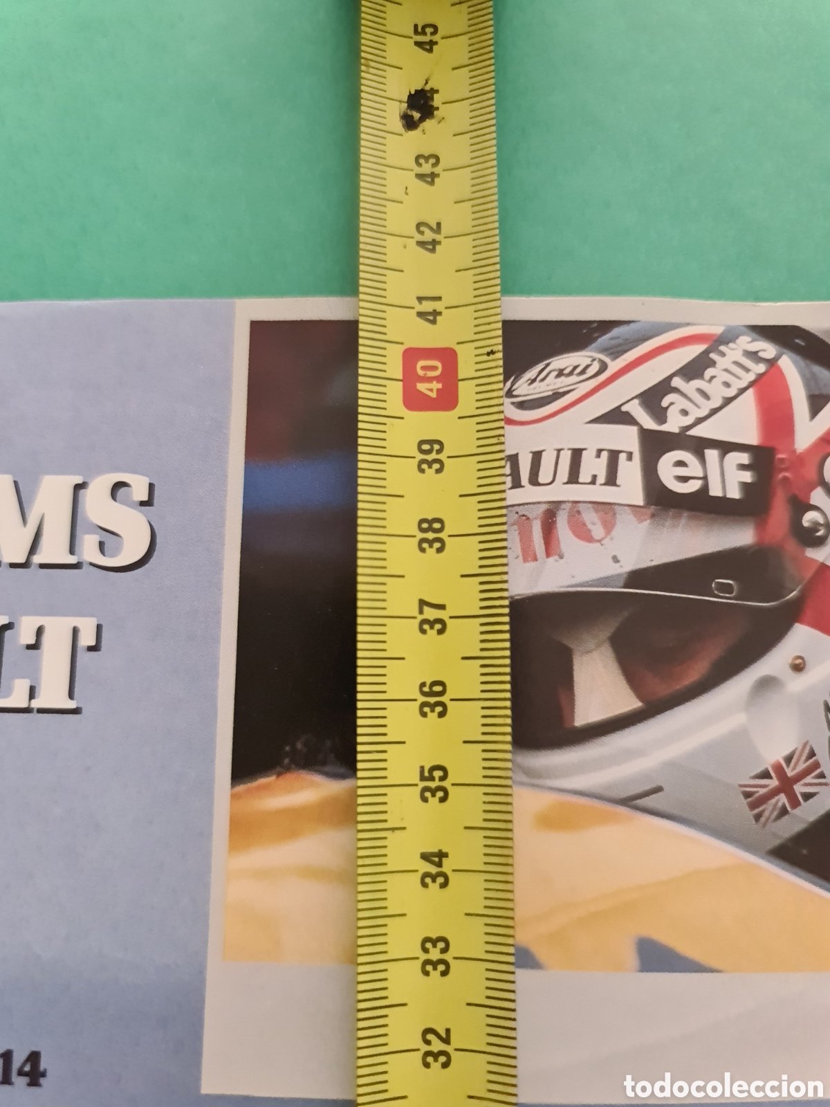 Coleccionismo deportivo: Poster Williams Renault, a&ntilde;o 1991 - Foto 4