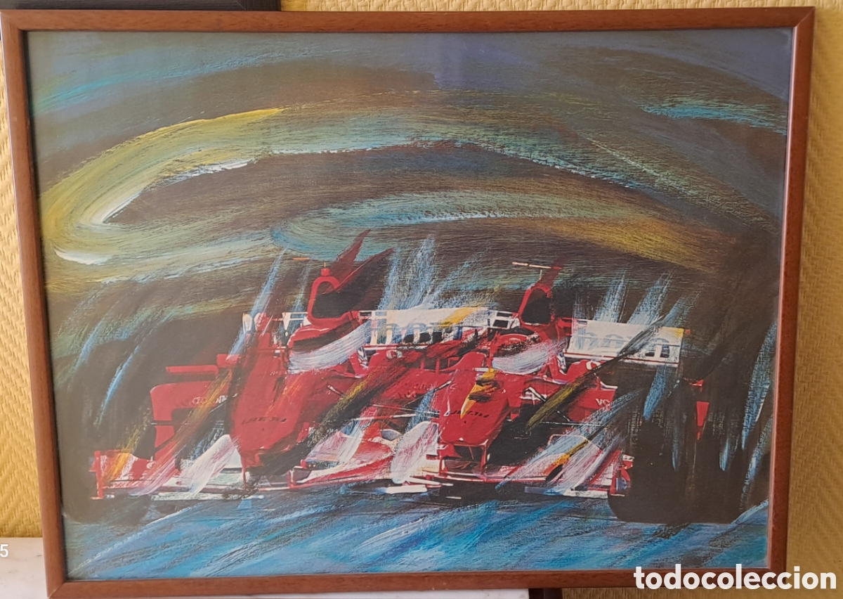Coleccionismo deportivo: CUADROS MOTIVOS FORMULA 1 - Foto 4