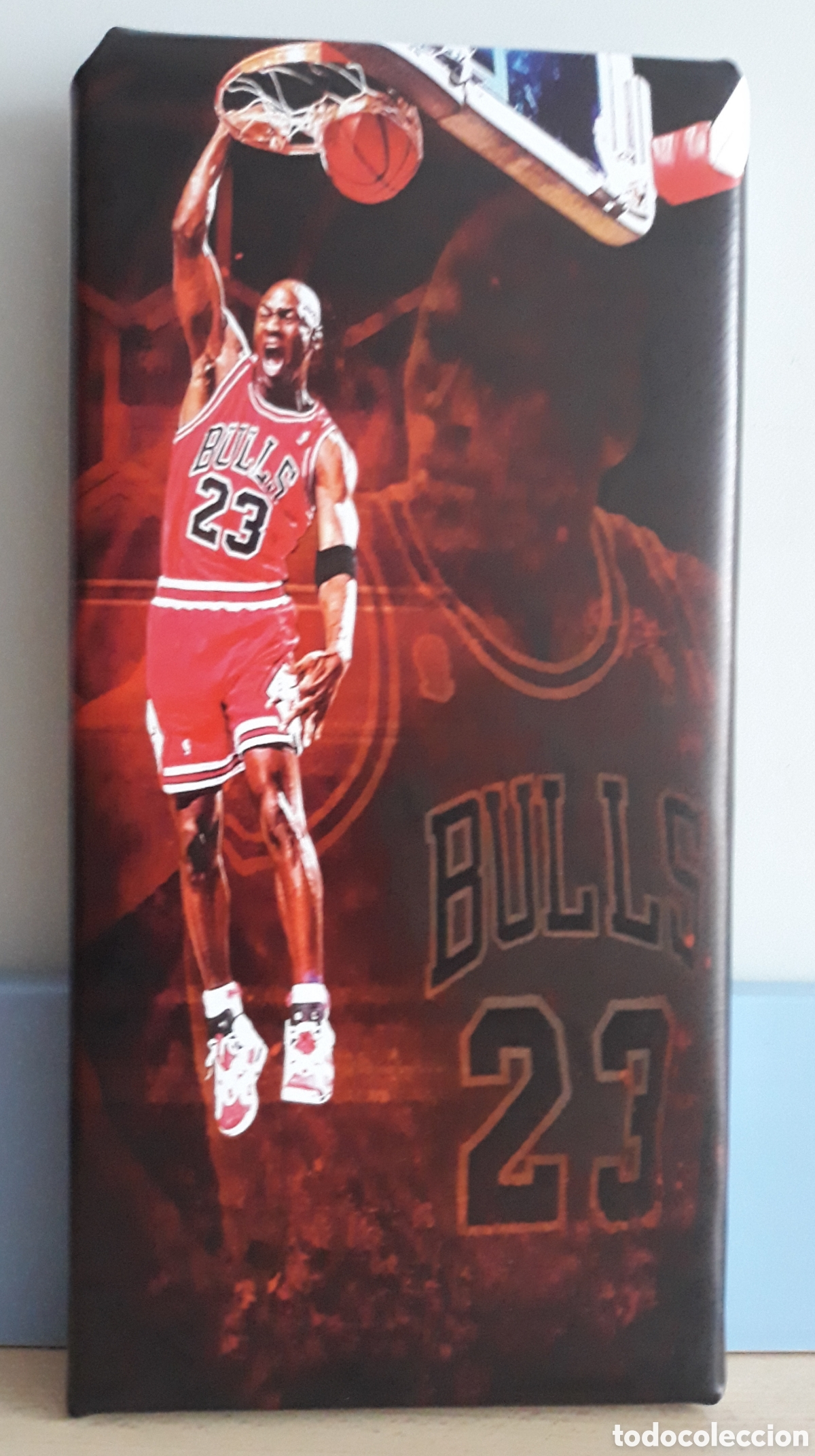Coleccionismo deportivo: Cuadro cartel MICHAEL JORDAN - Foto 1