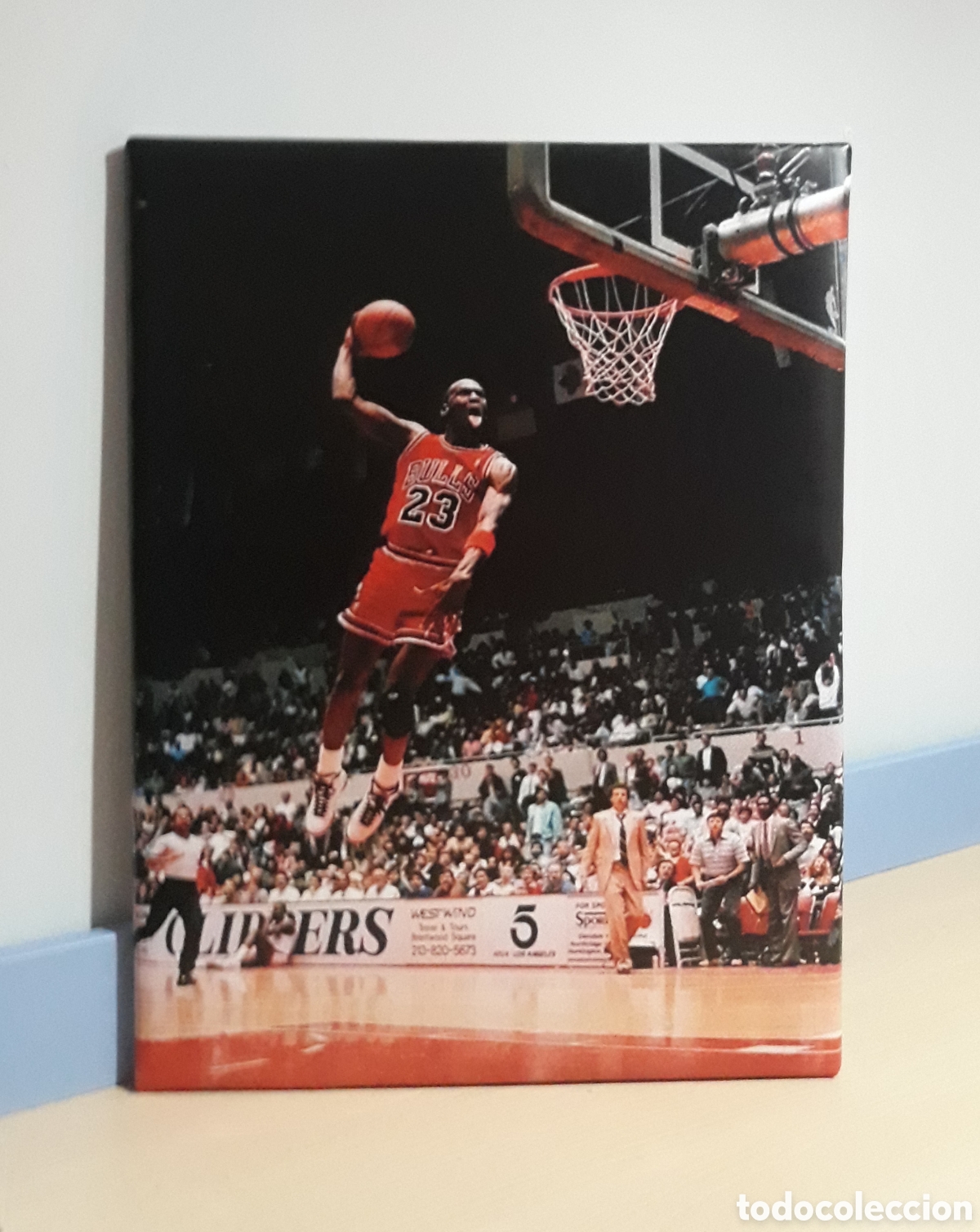 Coleccionismo deportivo: Cuadro cartel MICHAEL JORDAN - Foto 1
