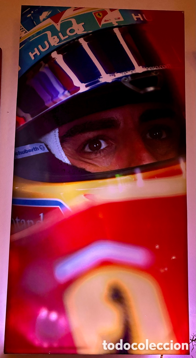Coleccionismo deportivo: FERNANDO ALONSO RETROILUMINADA - Foto 14