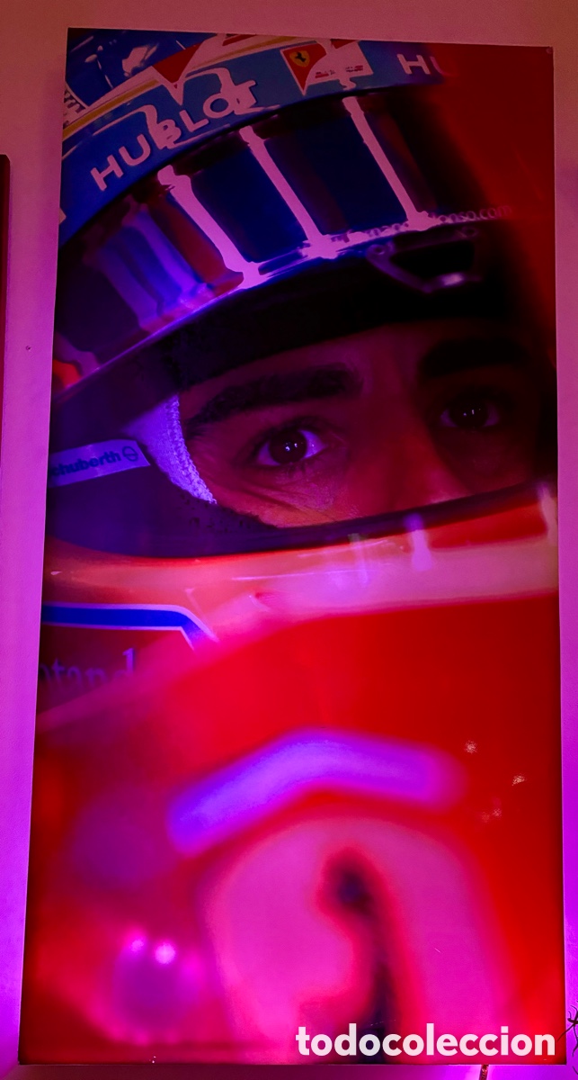 Coleccionismo deportivo: FERNANDO ALONSO RETROILUMINADA - Foto 15
