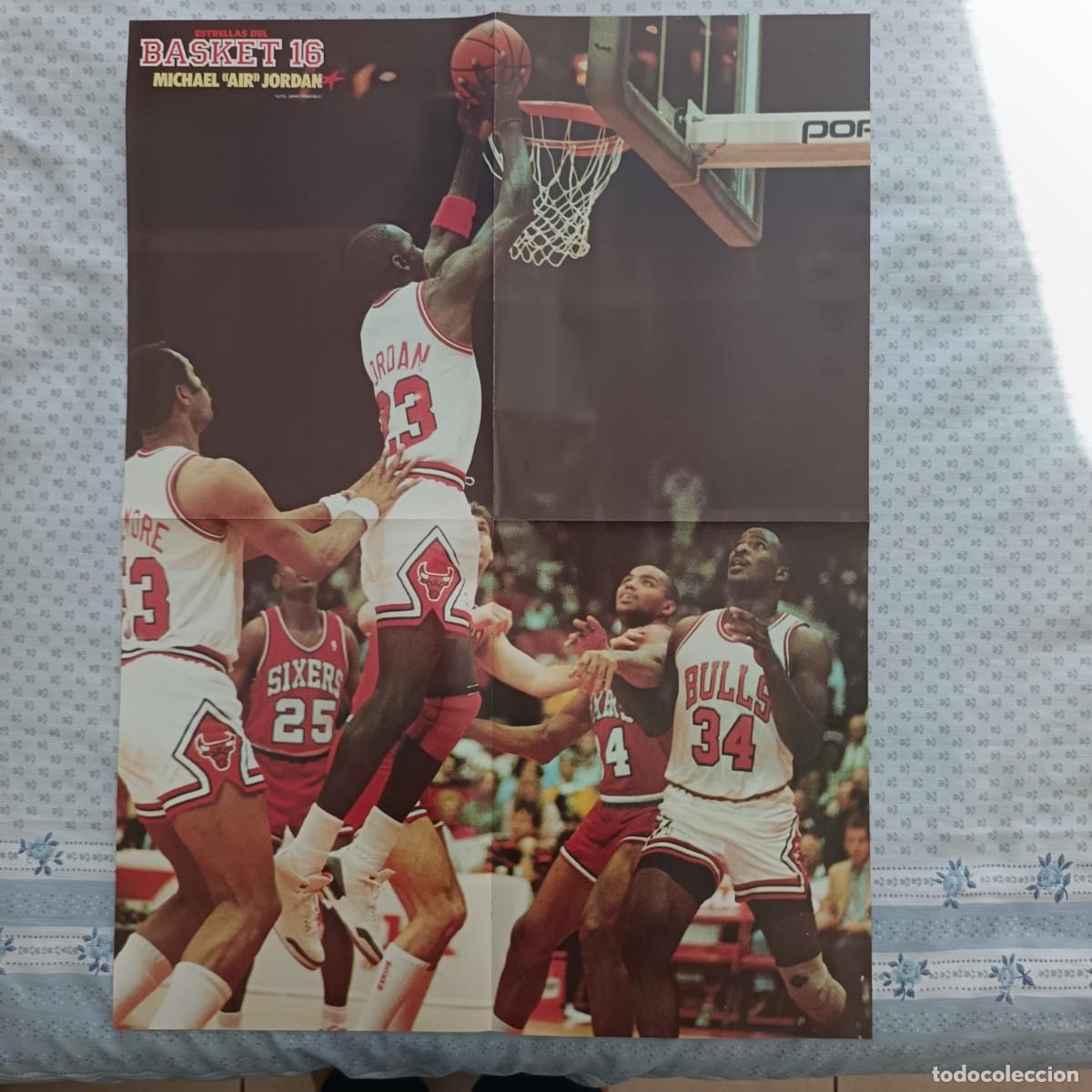 Coleccionismo deportivo: MICHAEL JORDAN. Coleccion 11 Posters - Foto 8