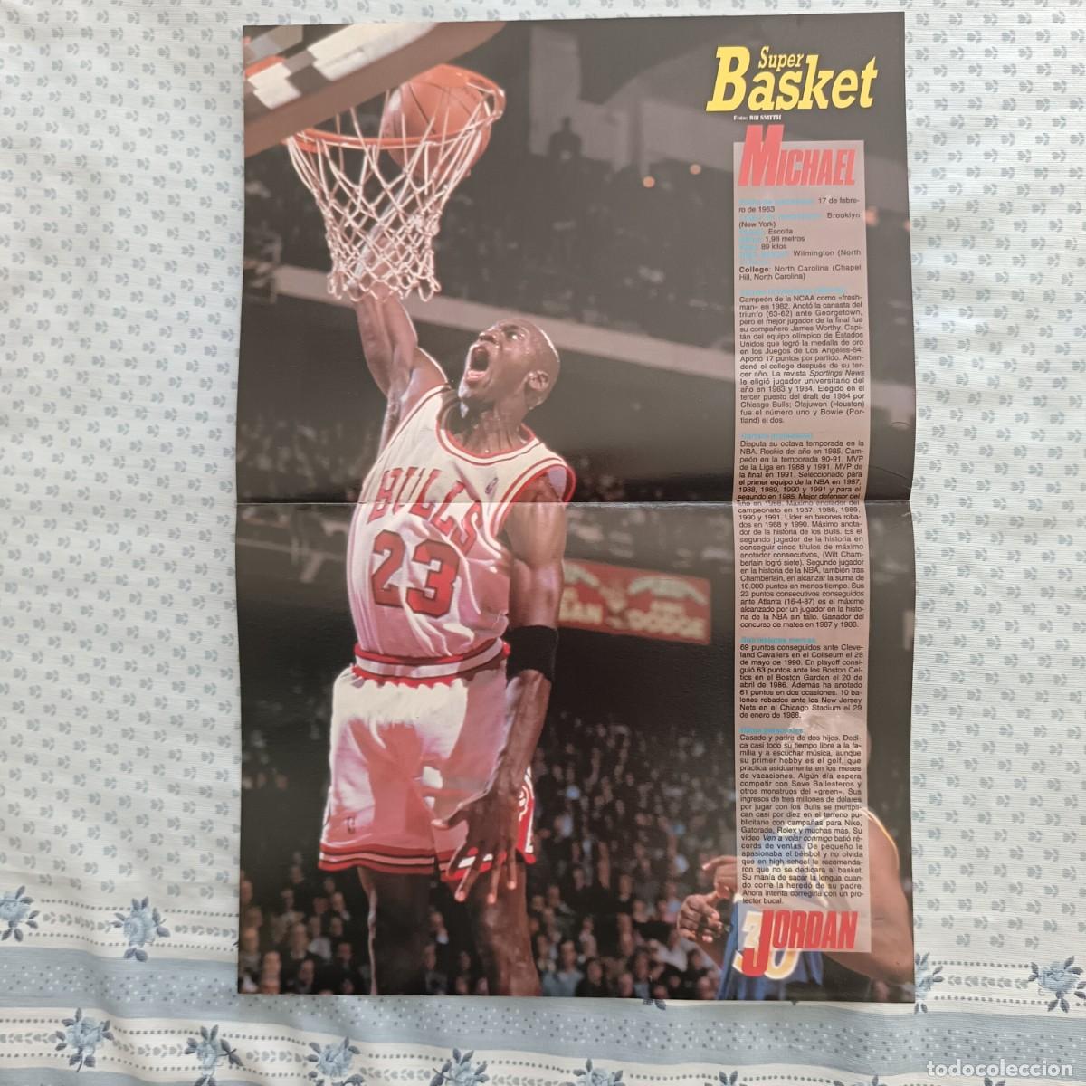 Coleccionismo deportivo: MICHAEL JORDAN. Coleccion 11 Posters - Foto 11