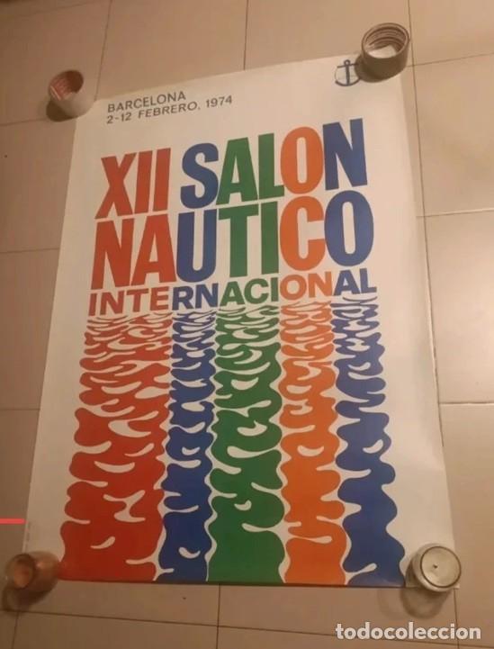 Coleccionismo deportivo: POSTER SALON NAUTICO - Foto 1