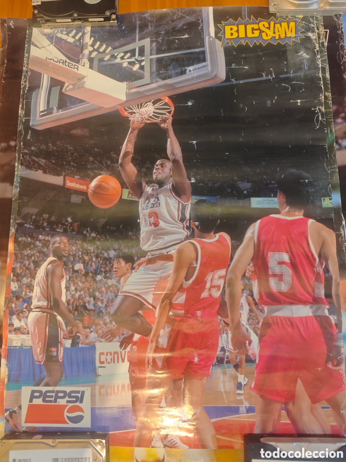 Coleccionismo deportivo: 4 antiguos Posters o Carteles de Baloncesto.