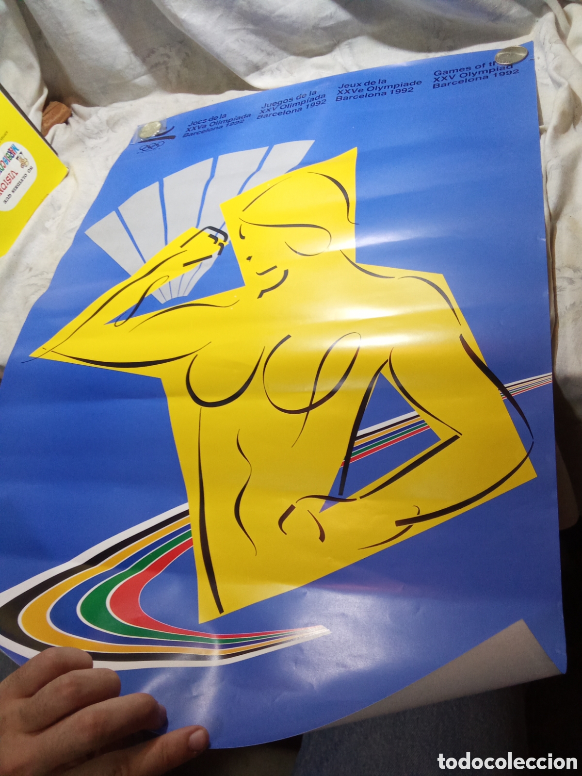 Coleccionismo deportivo: CARTEL DE MA XXV OLIMPIADA BARCELONA 1992