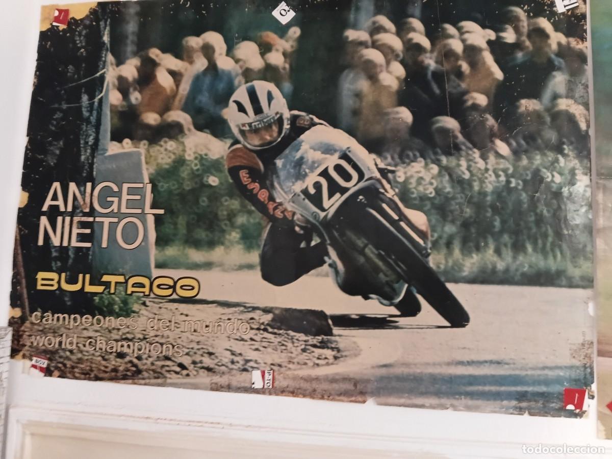 Coleccionismo deportivo: Poster ANGEL NIETO .