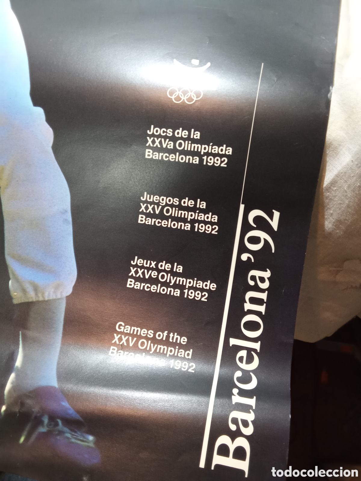Coleccionismo deportivo: CARTEL DE LOS JUEGOS DE LA XXV OLIMP&Iacute;ADA, BARCELONA 1992