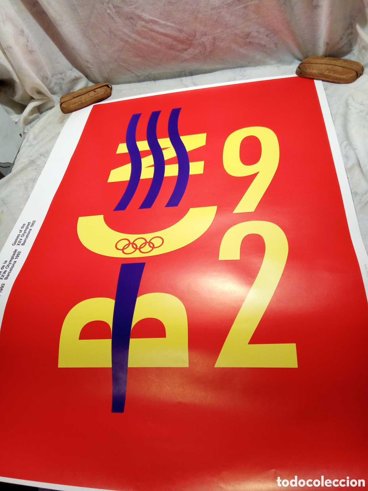 Coleccionismo deportivo: CARTEL DE LOS JUEGOS DE LA XXV OLIMP&Iacute;ADA, BARCELONA 1992