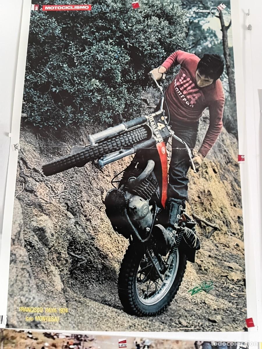 Coleccionismo deportivo: Poster Montesa trial . KIKO PAYA .