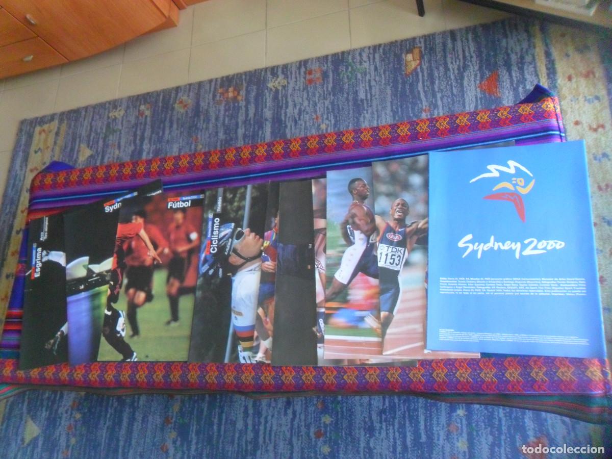 Coleccionismo deportivo: EL PA&Iacute;S JUEGOS OL&Iacute;MPICOS SYDNEY 2000 L&Aacute;MINA PRESENTACI&Oacute;N 1 2 7 8 11 13 16 17 18. 37X27 CMS.