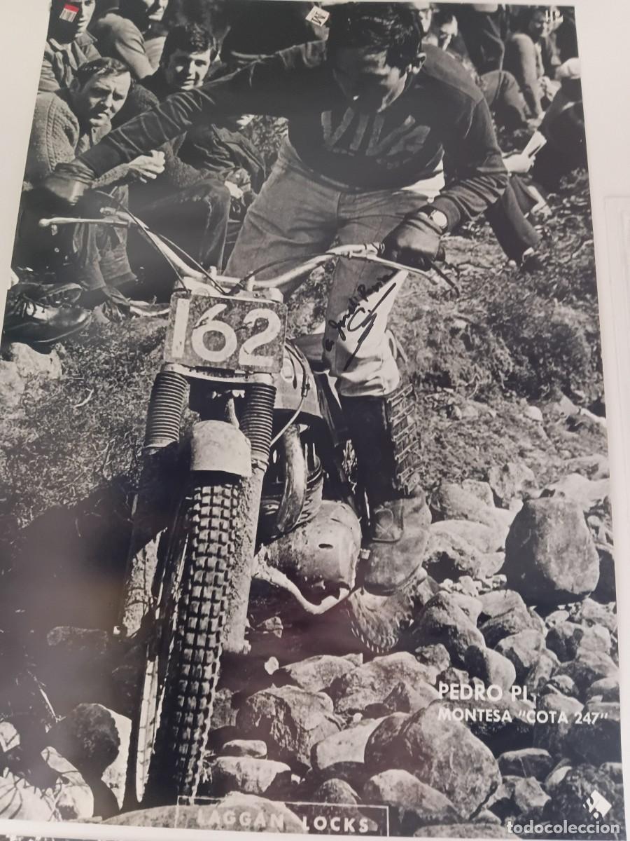 Coleccionismo deportivo: Poster de motos . MONTESA . PERE PI .