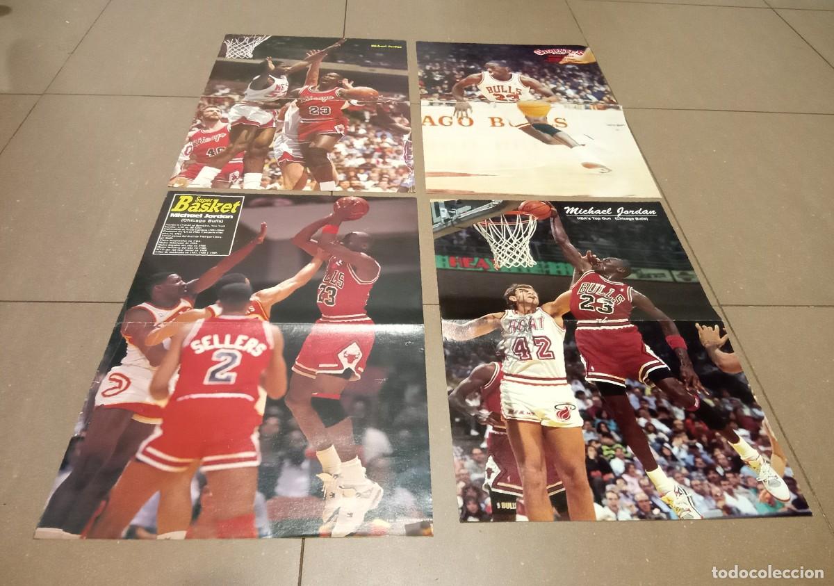 Coleccionismo deportivo: POSTER POSTERS REVISTA GIGANTES DEL BASKET MICHAEL JORDAN CHICAGO BULLS ROOKIE 1986 1988 1989 1992