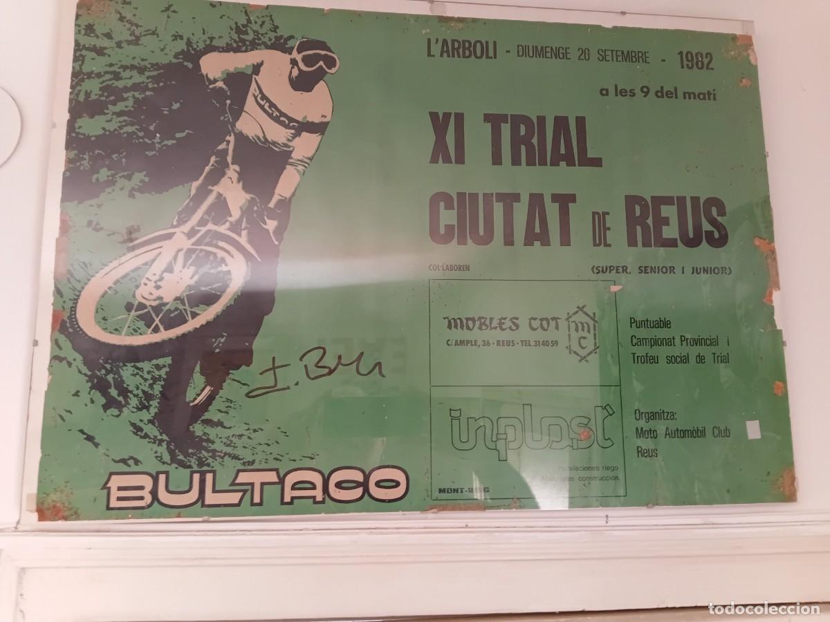 Coleccionismo deportivo: Poster de motos . BULTACO .
