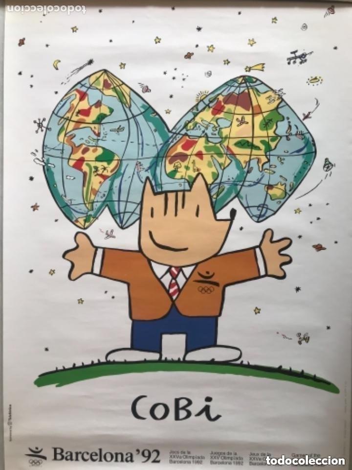 Sammelleidenschaft Sport: Cartel Cobi Olimpiada Barcelona 92. Original Mariscal