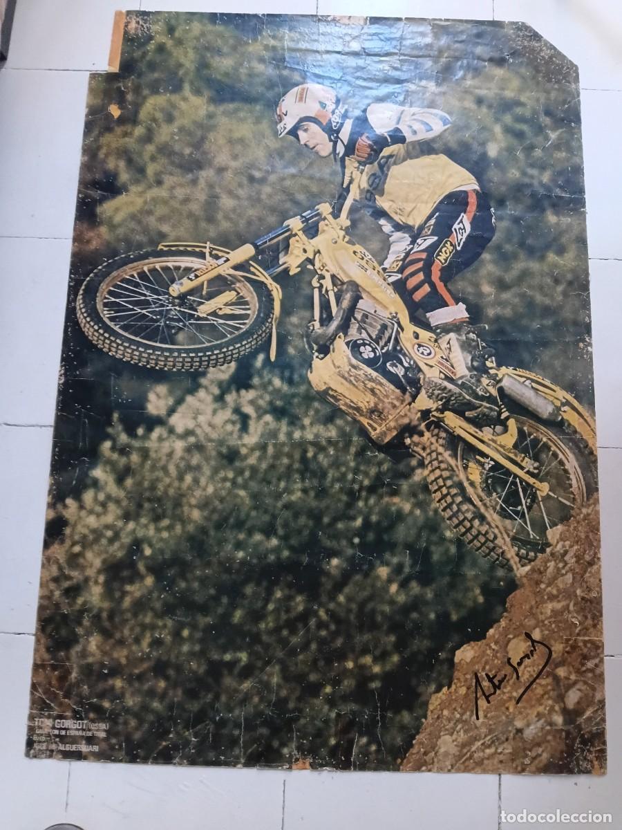 Coleccionismo deportivo: Poster OSSA . Toni Gorgot . firmado .