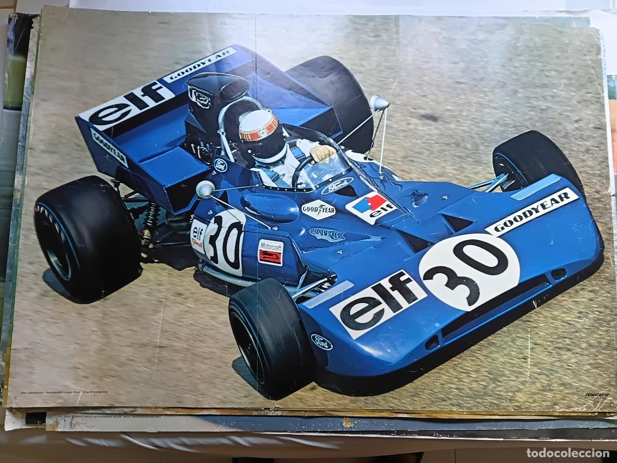 Coleccionismo deportivo: Poster FORMULA 1 . JACKIE STEWART . FORD - ELF.