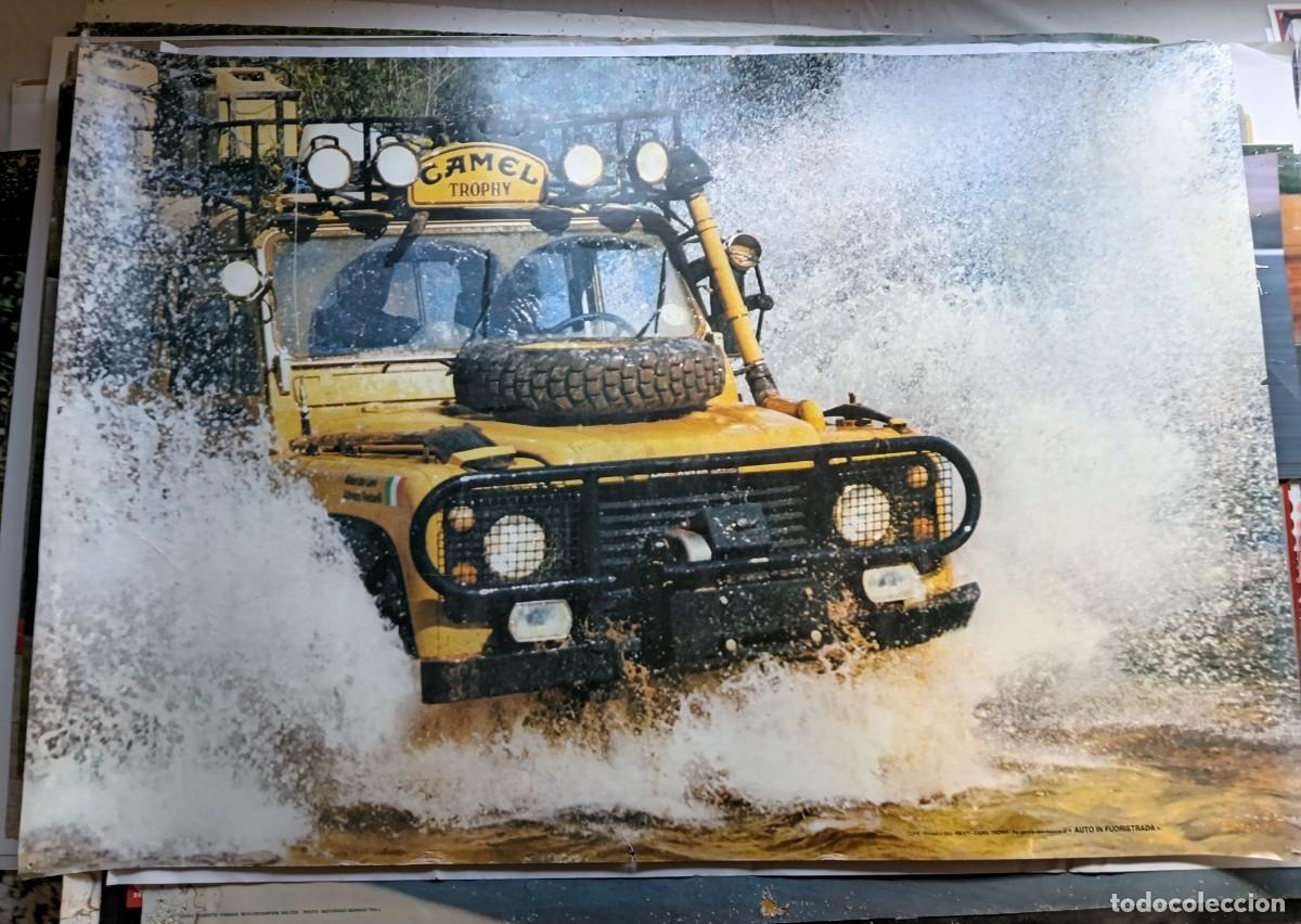 Coleccionismo deportivo: Poster CAMEL TROPHY .LAND ROBERT .